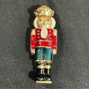 Estee Lauder Nutcracker with Gold and Black Accents